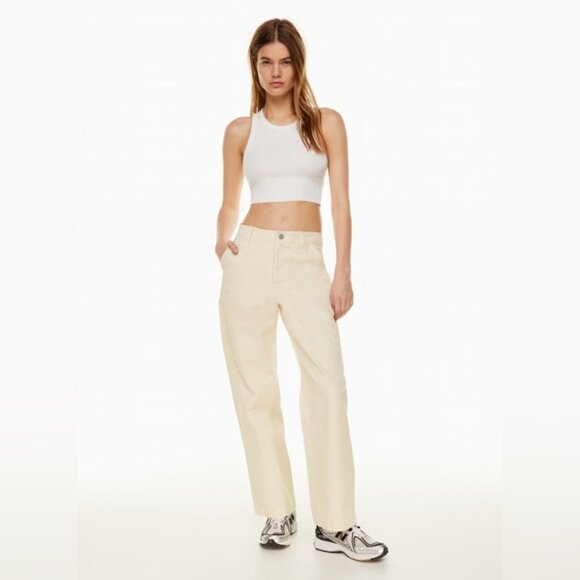 TNA Aritzia Greenwich High Waist Carpenter Twill Pants Size 8 NWT - Picture 9 of 15